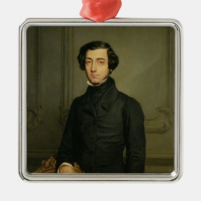 Adorno Metálico Charles-Alexis-Henri Clerel de Tocqueville 1850 (Frente)