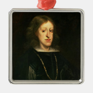 Adorno Metálico Charles II de España