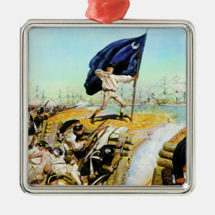 Adorno Metálico Charleston, Carolina del Sur junio de 1776