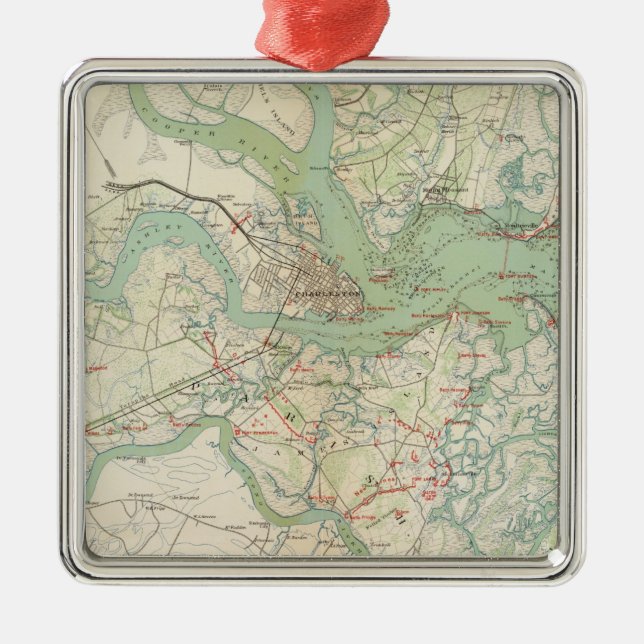 Adorno Metálico Charleston, defensas (Frente)