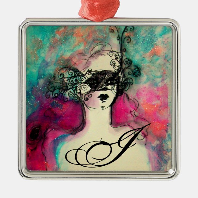 ADORNO METÁLICO CHARM MONOGRAM (Frente)