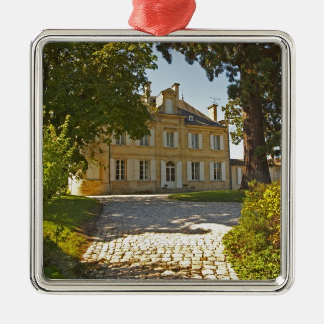 Adorno Metálico Chateau Cos Labory en Saint Estephe, forjado (Frente)