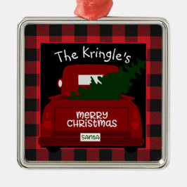 Adorno Metálico Cheque de búfalo Camión Vintage personalizado