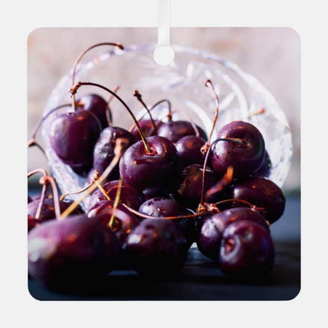 Adorno Metálico Cherry (Anverso)