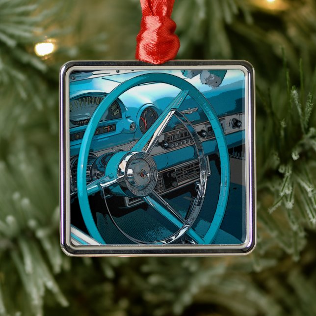 Adorno Metálico Chevy Belair (Árbol)