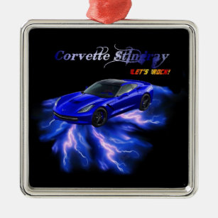 Adorno Metálico Chevy: Pastinaca 2013 del Corvette