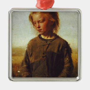 Adorno Metálico Chica de Fisher, 1874
