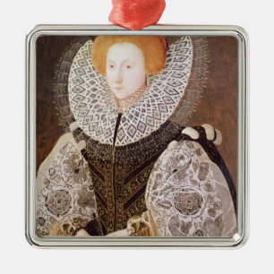 Adorno Metálico Chica desconocido, envejecido 20, 1587