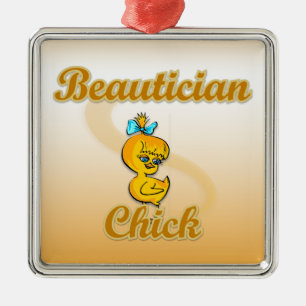 Adorno Metálico Chick de Beautician