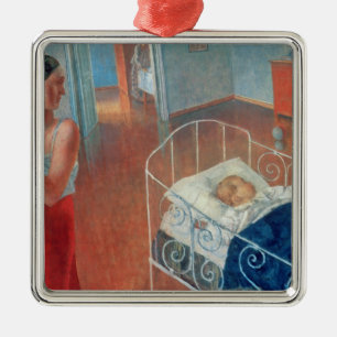 Adorno Metálico Child durmiente, 1924