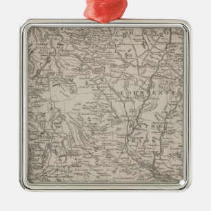 Adorno Metálico Chile, La Plata y Uruguay