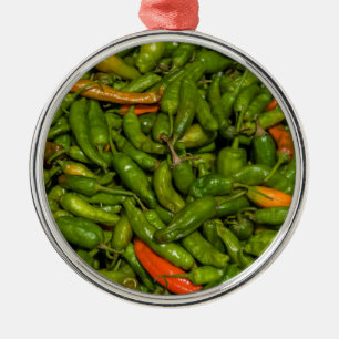 Adorno Metálico Chilis En Venta En El Mercado