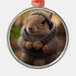 Adorno Metálico Chilly Squirrel