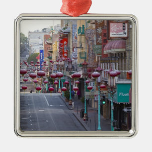 Adorno Metálico Chinatown en Grant Street en San Francisco,