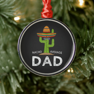 Adorno Metálico Chiste divertido y gracioso de papá _ Dicho divert