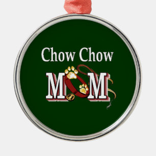 Adorno Metálico Chow Chow Dog Mom