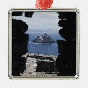 Adorno Metálico Chozas de piedra Clochanson Skellig Michael del