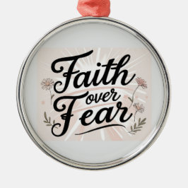 Adorno Metálico  Christmas Ornament | Faith Inspired