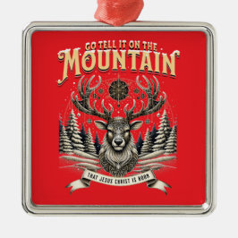 Adorno Metálico Christmas Reindeer