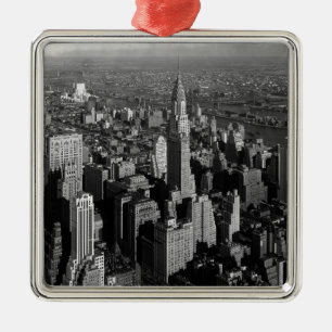 Adorno Metálico Chrysler Building New York Manhattan
