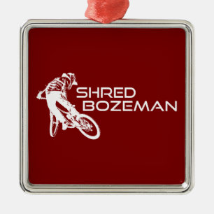 Adorno Metálico Ciclismo de montaña en Bozeman Montana desmenuzado