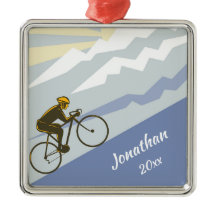 Ciclismo personalizado en bicicleta de montaña