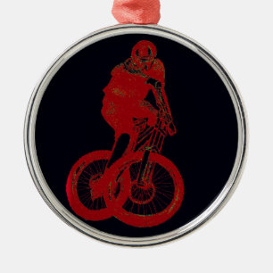 Adorno Metálico CicLISTA BMX MTB de Mountain Biker