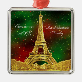 Adorno Metálico Cielo dorado de París #2 Navidad estrellada