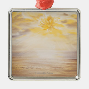 Adorno Metálico Cielo Lotus