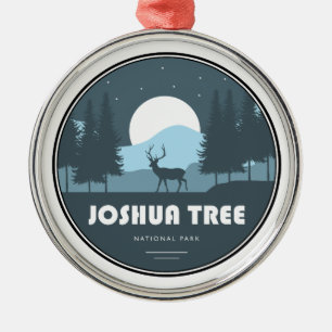 Adorno Metálico Ciervo del Parque Nacional Joshua Tree