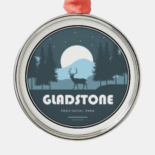 Adorno Metálico Ciervo del Parque Provincial Gladstone