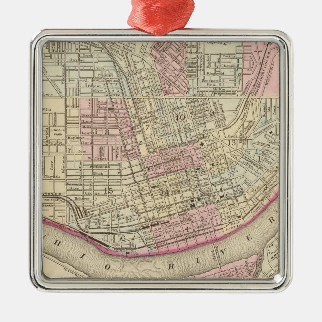 Adorno Metálico Cincinnati 2 (Frente)