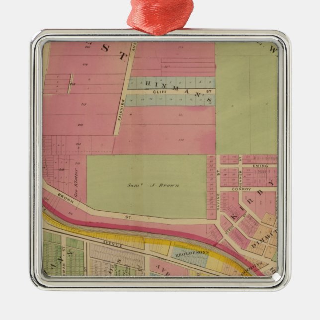 Adorno Metálico Cincinnati, Ohio 3 (Frente)