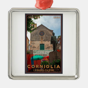 Adorno Metálico Cinque Terre - Corniglia
