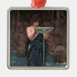 Adorno Metálico Circe Invidiosa (mitología griega clásica)