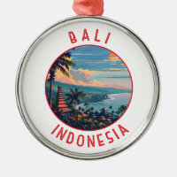 Círculo de angustia retro en Bali Indonesia