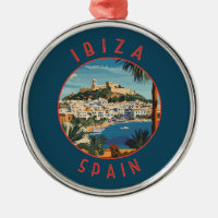 Círculo de angustia retro en Ibiza España
