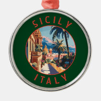 Círculo en crisis de Sicilia Italia