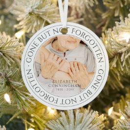 Adorno Metálico Cita conmemorativa Clásica Elegante Moda Foto Keep