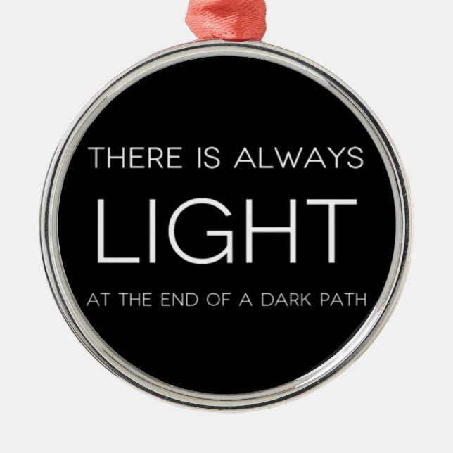 Adorno Metálico Cita espiritual (Frente)