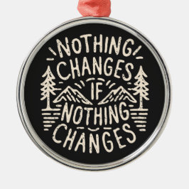 Adorno Metálico Citas inspiradoras motivacionales negro