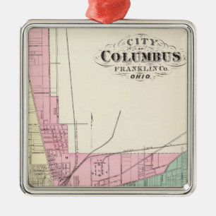 Adorno Metálico Ciudad de Columbus, el condado de Franklin, Ohio