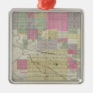 Adorno Metálico Ciudad de Hutchinson, Condado de Reno, Kansas