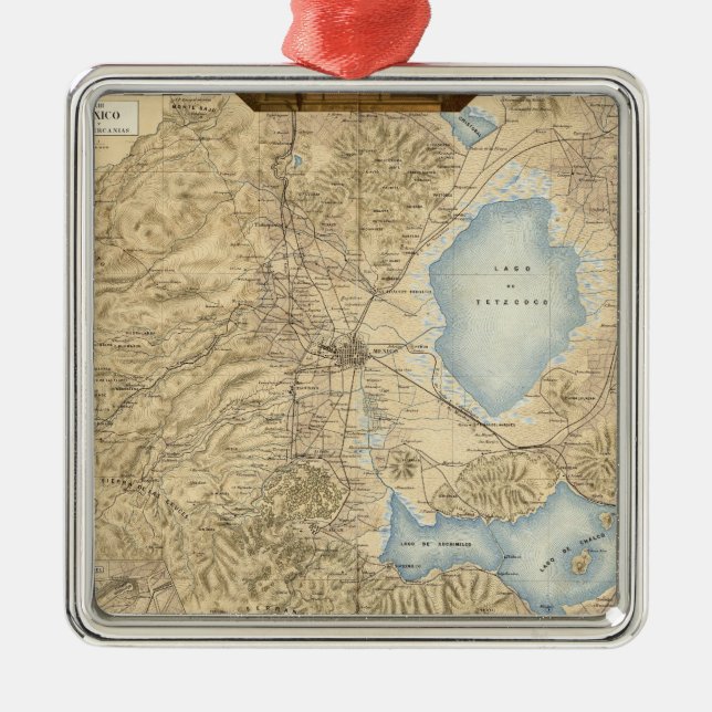 Adorno Metálico Ciudad de México (Frente)