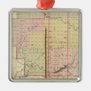 Adorno Metálico Ciudad de Nebraska, Nebraska