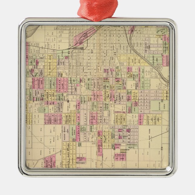 Adorno Metálico Ciudad de Omaha, Nebraska (Frente)