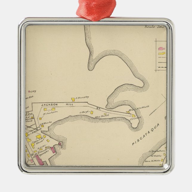 Adorno Metálico Ciudad de Portsmouth 2 (Frente)