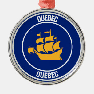 Adorno Metálico Ciudad de Quebec