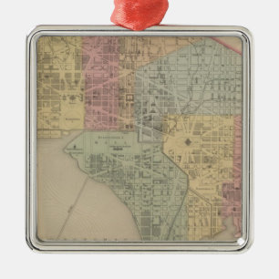 Adorno Metálico Ciudad de Washington