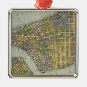 Adorno Metálico Ciudad del Sur de Nueva York